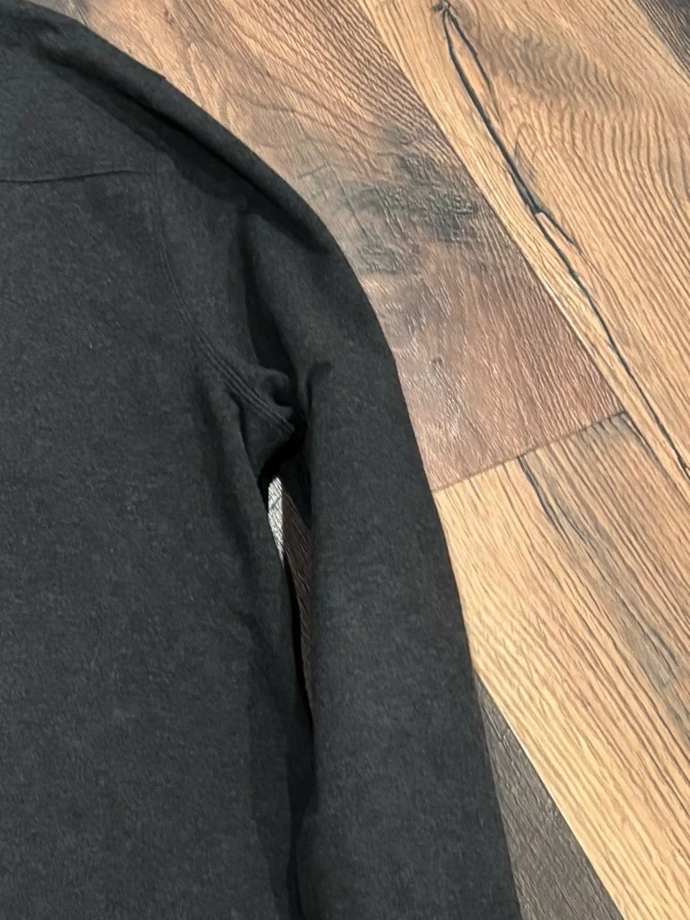 Lululemon Mens Dispatch Hoodie Heathered Gray/Black Large Great condition!